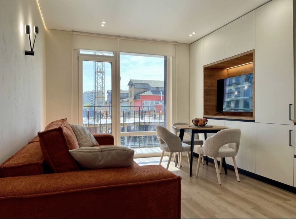 Стильна 1км квартира з кухнею-студією! Центр Ивано-Франковск - изображение 6