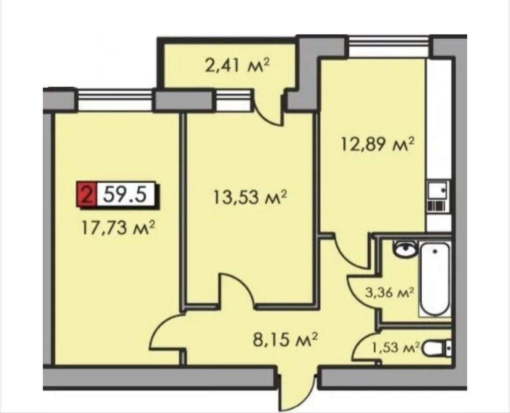 Продам 2ку в ЖК Парковий квартал! 2га секція, введена в експлуатацію Черкассы - изображение 7