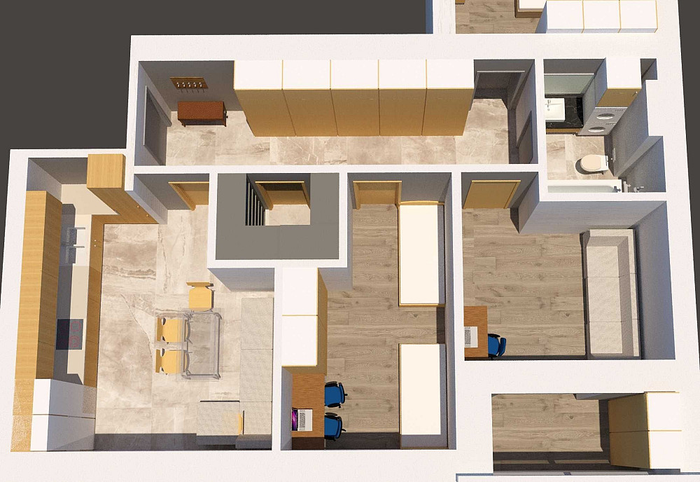 3 кімнатна квартира, з коморою на поверсі Івано-Франківськ - зображення 1