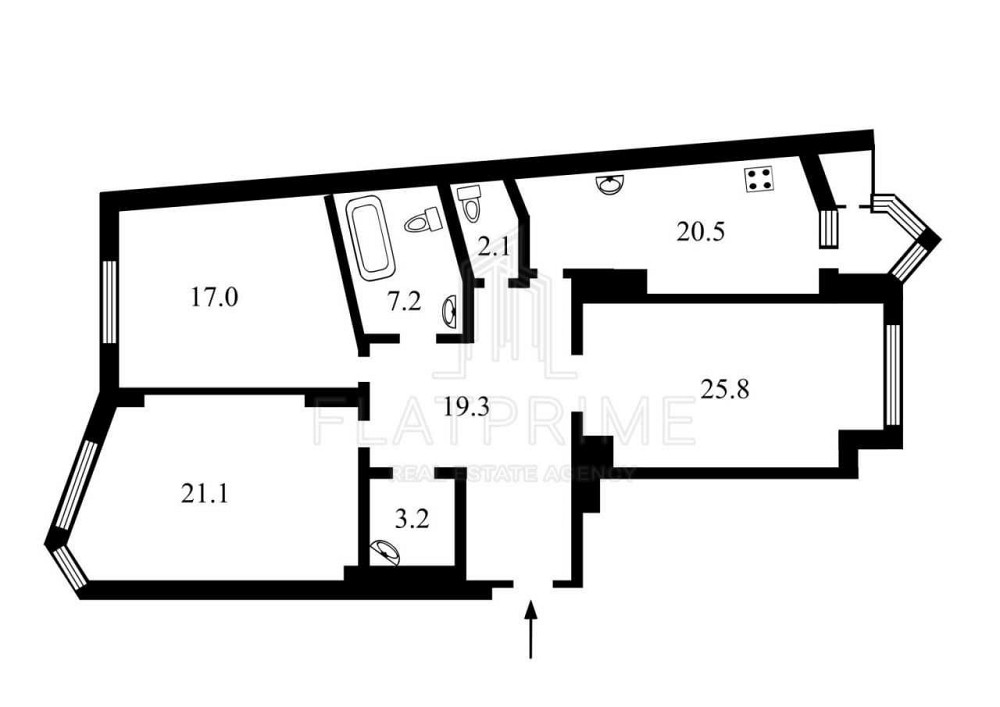 Продаж 3к квартири ЖК"Фундуклєєвський" Богдана Хмельницького 58а Киев - изображение 8