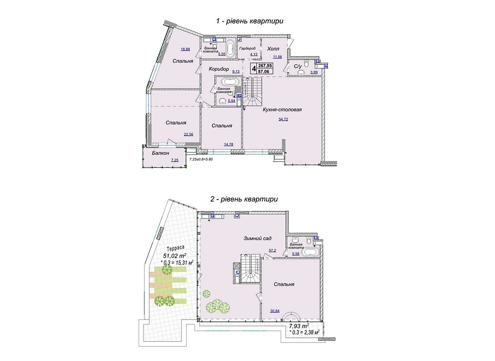 Пентхаус 267 м2 ЖК "Новопечерські Липки" Драгомирова 19а БЕЗ% Киев - изображение 2