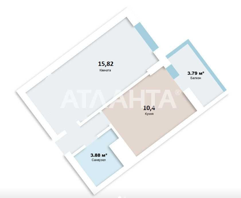1 комн. квартира с ремонтом и мебелью в  ЖК" Одесские традиции". Одеса - зображення 6