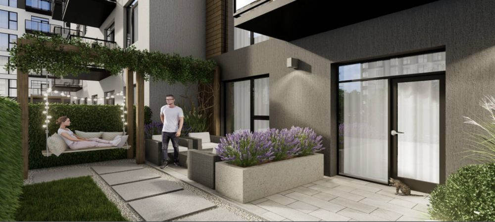 (6) Квартира з Патіо 39,6м2 Івано-Франківськ - зображення 4