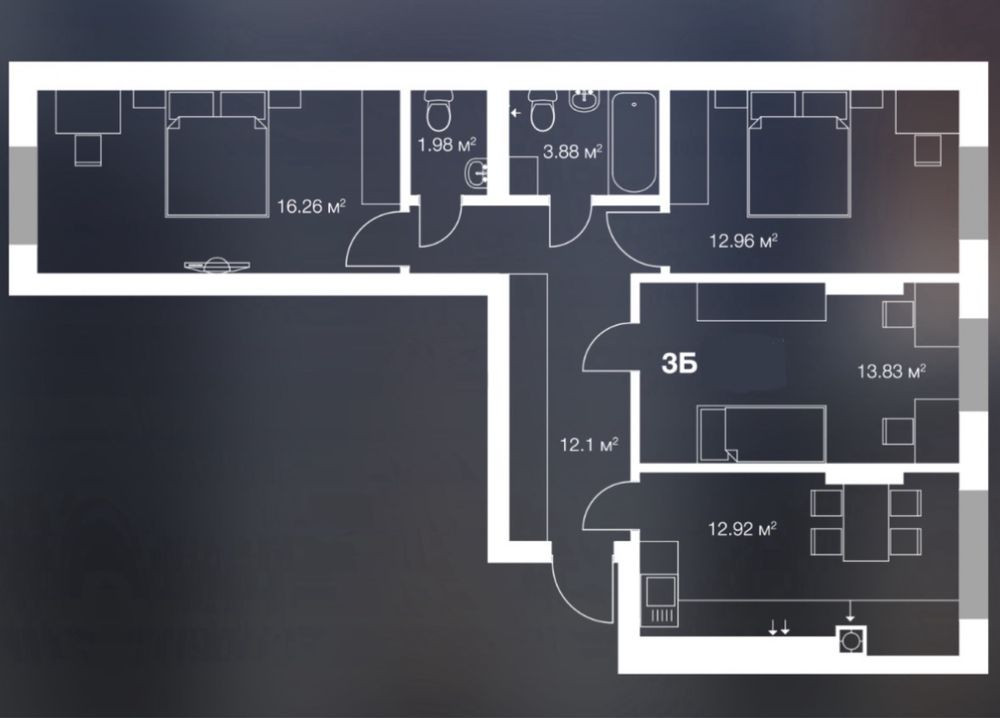 Без комісії!3к квартираТерміновий продаж!Ціна з оформленням під ключ! Ірпінь - зображення 5