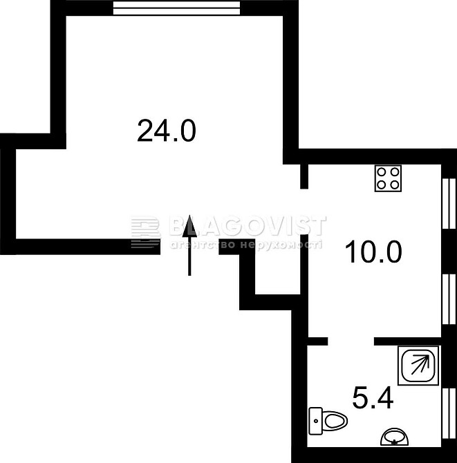 Продаю 1 ком видовую квартиру на Подоле Киев - изображение 2
