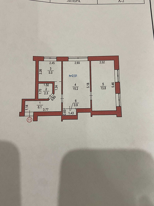 Продається двокімнатна квартира в 40км від Луцька Олика - зображення 1