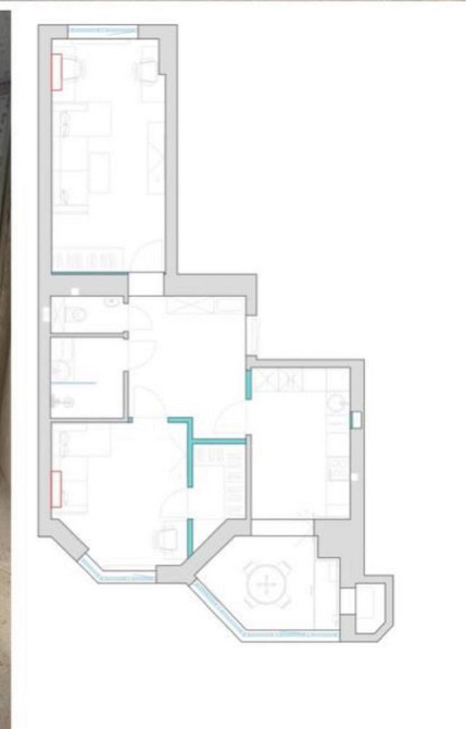 2-к квартира в ЖК Софія клубний від Мартинова, Софіївська Борщагівка Святопетрівське (Києво-Свят.р-н) - зображення 7