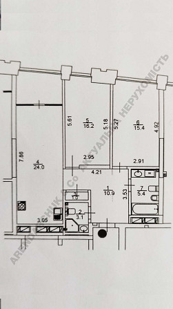 Актуально! 2к простора квартира 76 м2  ЖК Славутич Зарічна 4 кор.2 Kyiv - photo 2