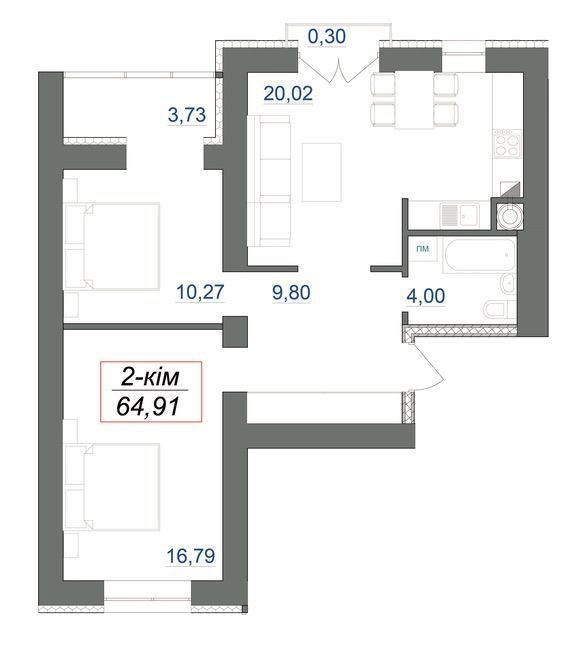 Продаю 2 кім на розтермінування всього за 25964$ Івано-Франківськ - зображення 6