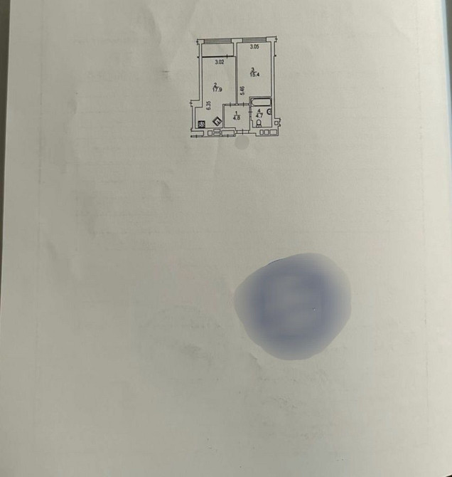 ЖК Варшавський, 1 кімнатна з ремонтом, 6 пов, 46м2, Крістерів 18/6 Киев - изображение 8