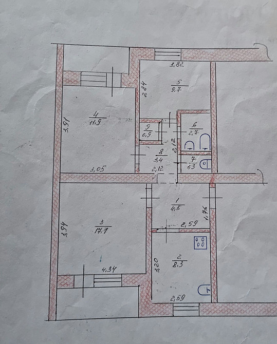 Продам 3к квартиру в Терновке Терновка - изображение 2