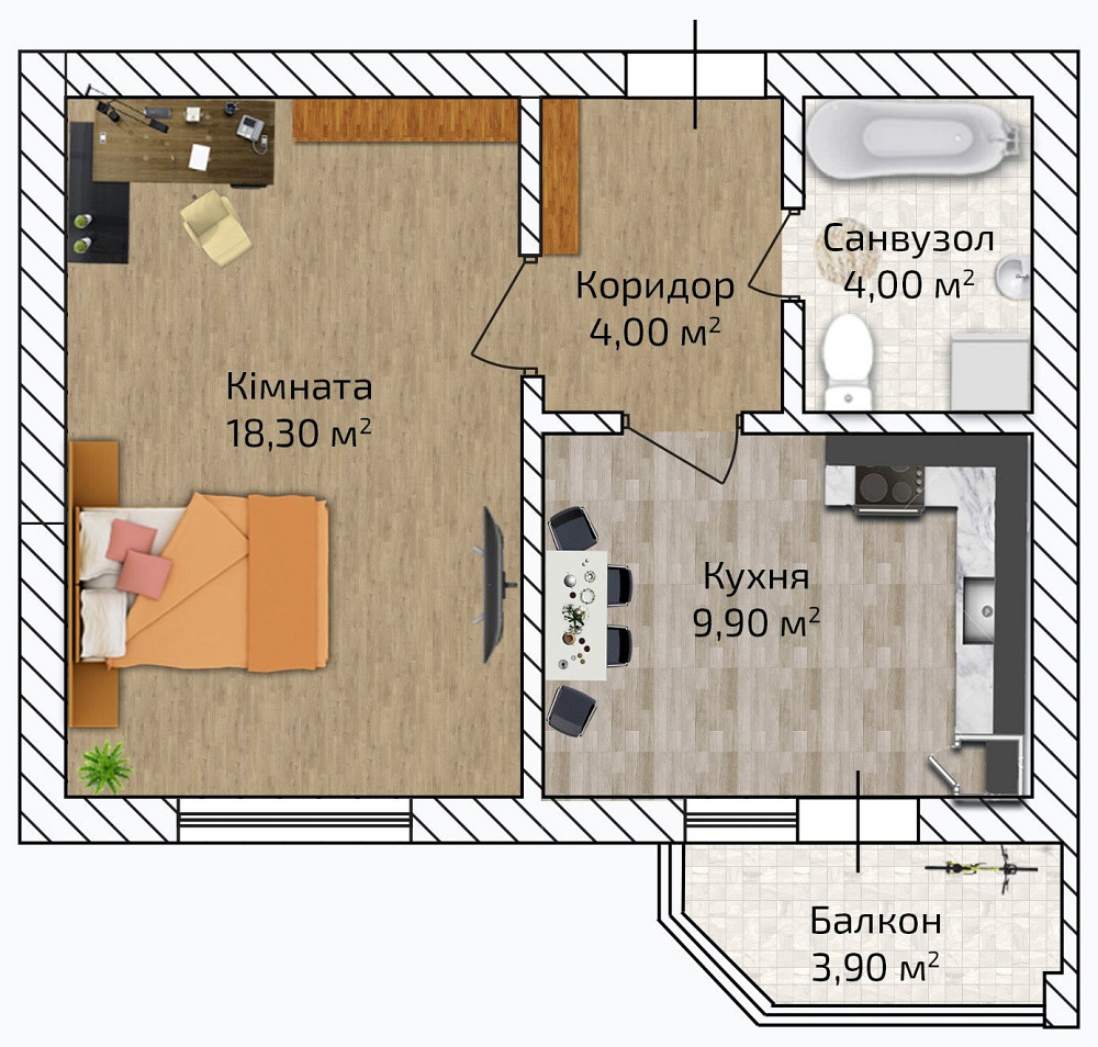 Без комісії! Вигідна ціна! Ідеальне планування! Поруч алея ЖК Софія Софіївська Борщагівка - зображення 2