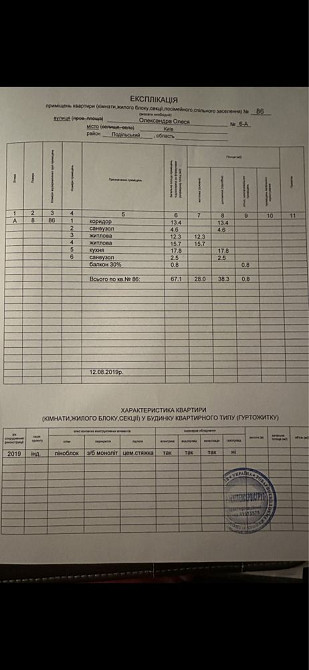 Продам 2 кімнатну квартиру  Варшавський Олександра Олеся 6а 8 поверх Киев - изображение 3