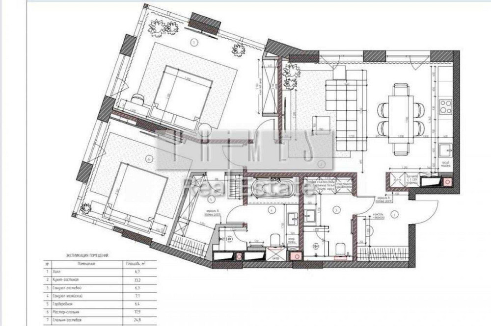 Продаж 3к квартири 105 м2,ЖК Новопечерські Липки,вул.Андрія Верхогляда Киев - изображение 7
