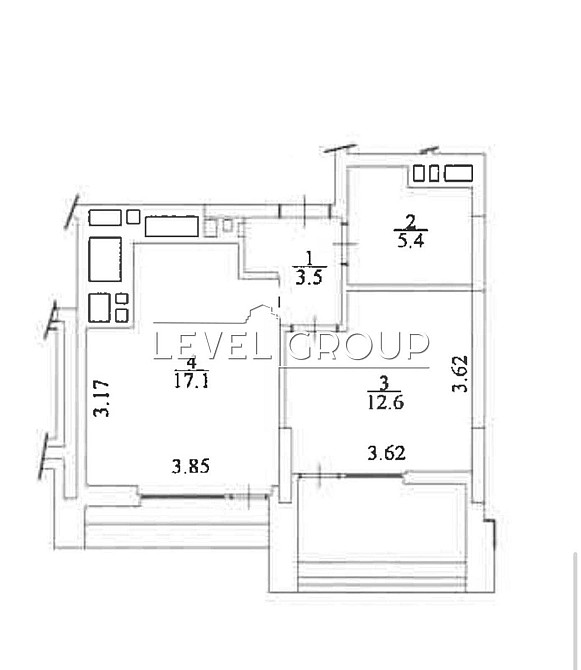 Продаж UNIT Home\ Юніт Хоум однокімнатна квартира 44 м². Еоселя. Киев - изображение 7