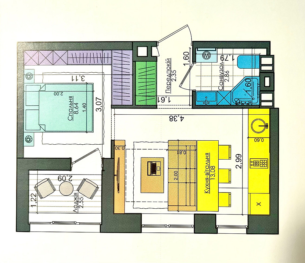 квартира в Файна Таун, вул. Салютна, Шевченківський р-н,Нивки Киев - изображение 2