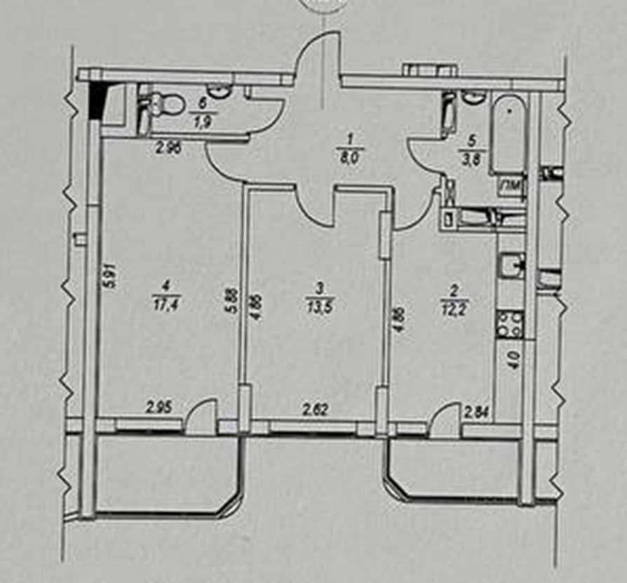 Продаж 2к Квартири ЖК Яскравий Сім'ї Кульженків 33 Без Комісії! Киев - изображение 2