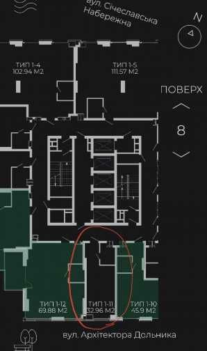 Продам 1-к  квартиру ! ЖК МФК МАЯК Центр Набережная Шар Новострой! Дніпро - зображення 2