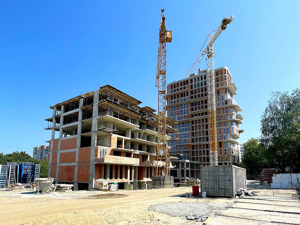 1 кім квартира 54 м2 у новобудові на Раковського за 1250$/м2. м.Львів Львов - изображение 1