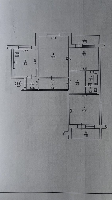 Власник без комісії Трикімнатна квартира Героїв Дніпра 3-х комнатная Киев - изображение 1