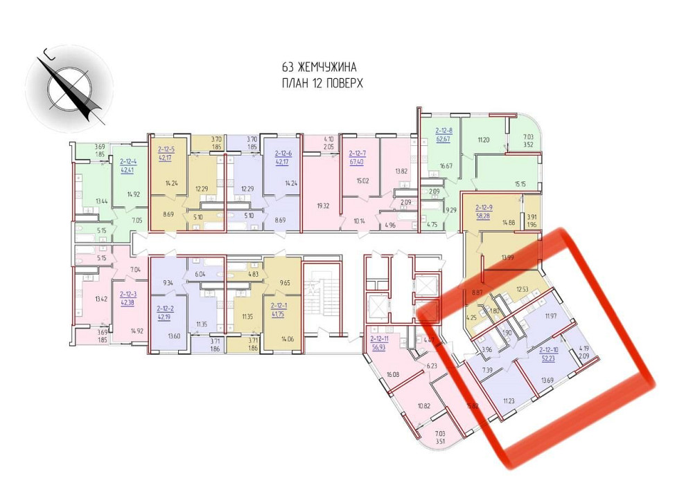 Срочно! 2к квартира в комплексе Kadorr City, Краснова. 63 Жемчужина Одесса - изображение 8