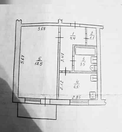 Продажа 1 комн.кв.на Южном мкрне Zaporizhzhia