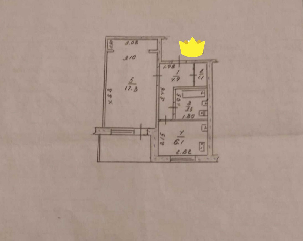 Продам 1-комн.кв. на Песках Запоріжжя - зображення 1