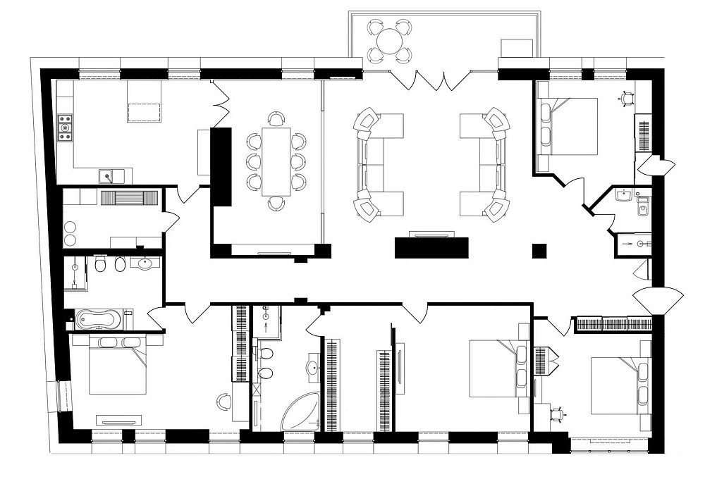 Оренда 4к елітної квартири на Золотих воротах Київ - зображення 1