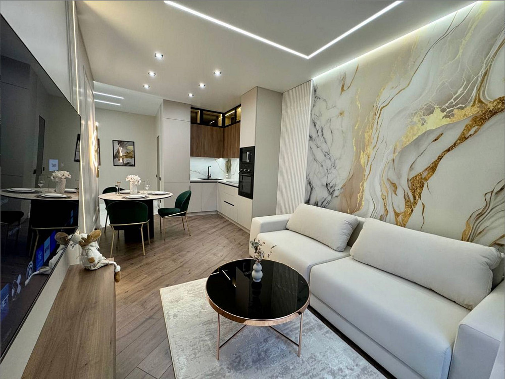 ЖК "36 жемчужина", 2 комн с новым ремонтом и мебелью, 70 метров. Одесса - изображение 4