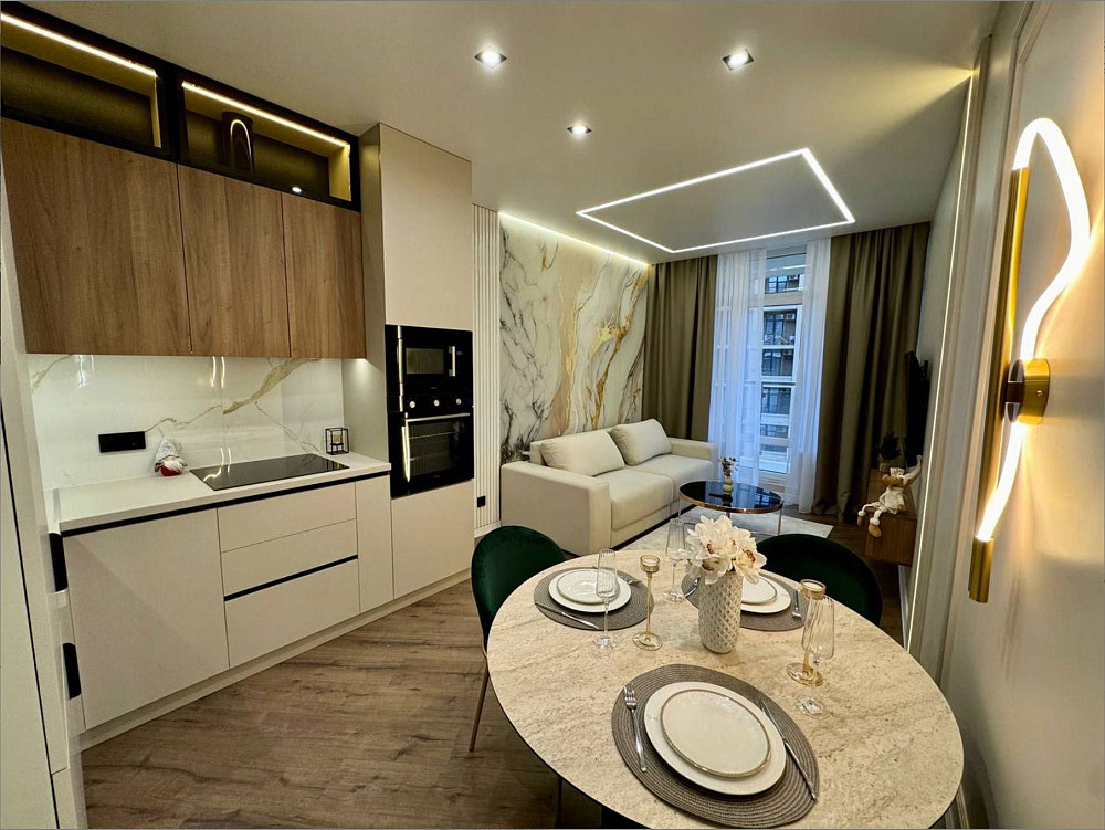 ЖК "36 жемчужина", 2 комн с новым ремонтом и мебелью, 70 метров. Одесса - изображение 3