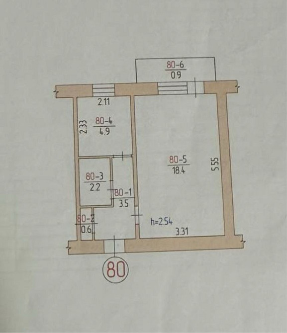 Продаж власної квартири 1к/кв в Лісках Николаев - изображение 5