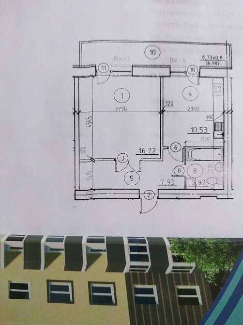 Продаж 1кім квартири.Переуступка.Дім вже житловий. Еспланада 22/2 Сумы - изображение 3