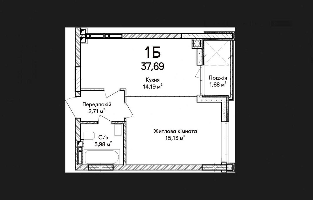 БЕЗ КОМІСІЇ | 1-Кімнатна за ТОП Ціною | ВАУ ДВІР-САД Ірпінь - зображення 2