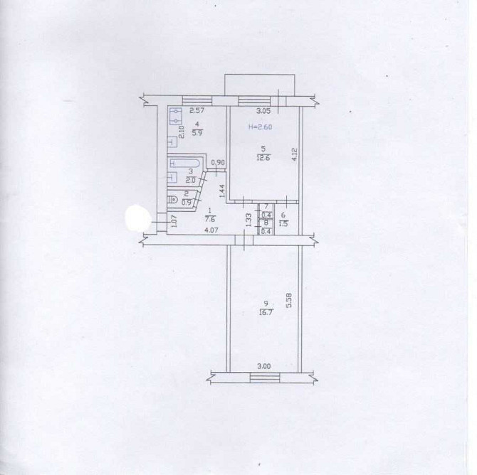 Продам 2 комнатную квартиру Одесская c/м Мэтро Od8 Kharkiv - photo 6