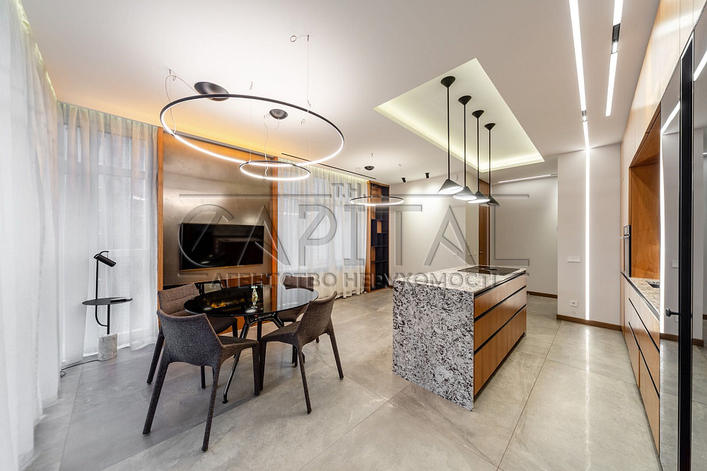 Оренда 3к Новопечерські Липки 2 спальні 2 с/в Дизайнерський ремонт Київ - зображення 6