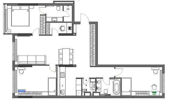 ЖК Ярославів град, Бульварно-Кудрявська 17 А, 3 к 110 кв.м. Хозяин Kyiv