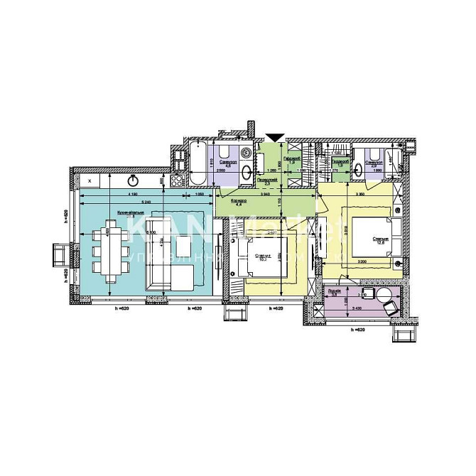 ПРОДАЖ 2к квартири 70,6 м² в найкращому ЖК Файна Таун Kyiv - photo 2