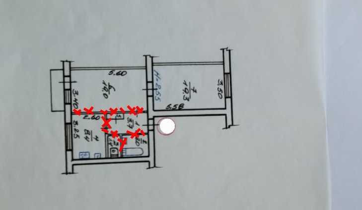 Продам на Новых Домах 2к.кв, сталинку, 100% ж/б, 56/38/9, м.Армейская Харьков - изображение 3