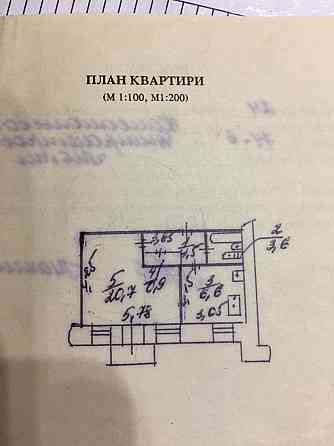 Сдам 1 комнатную квартиру Центр Парк Глобы Dnipro