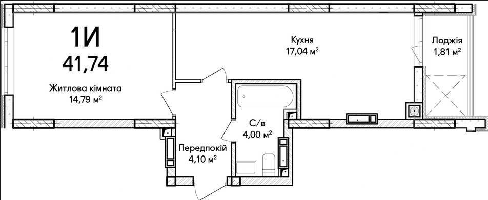 Автономний ЖК|Видова однушка БЕЗКОМІСІЇ! Остання з вікнами на Річку! Гостомель - изображение 1