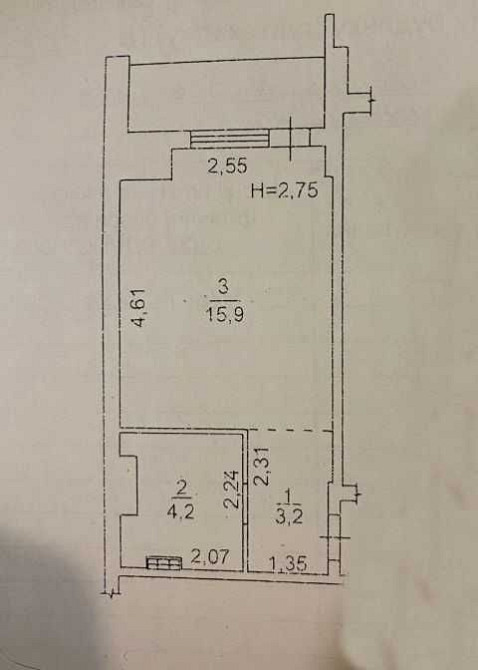 Продам квартиру на ул. Бочарова в новом кирпичном доме! Одеса - зображення 3