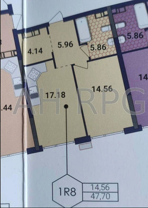 1 кімнатна квартира БЕЗ КОМІСІЇ жк Грейт Киев - изображение 2