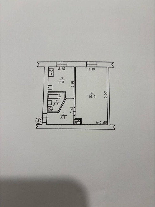 Продам терміново однокімнатну квартиру власник. Хмельницький - зображення 2