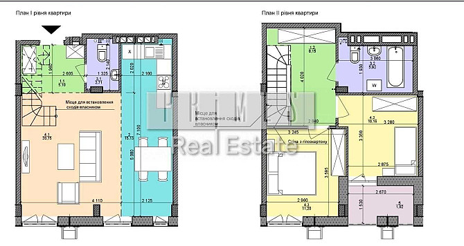 Продаж 3к двоповерхової квартири 82м2, ЖК Комфорт таун, Регенераторна Киев - изображение 8