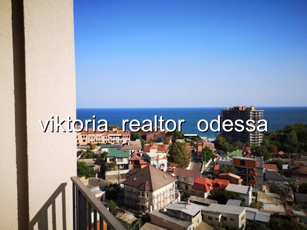1000уе/м !1к Квартира,Фонтан!Прямой вид моря!дом сдан!гефест!балкон Одеса - зображення 2