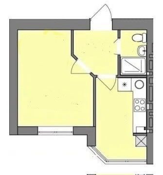 БЕЗ %, ЖК Празький квартал 2, продаж квартири 26.2м2 з автономним опал Петропавлівська Борщагівка - зображення 2