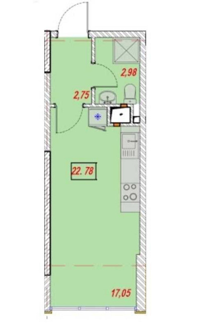 Студия в новом доме на улКосвенной. 1 взнос 1000у.е. Суперпредложение! Одеса - зображення 7
