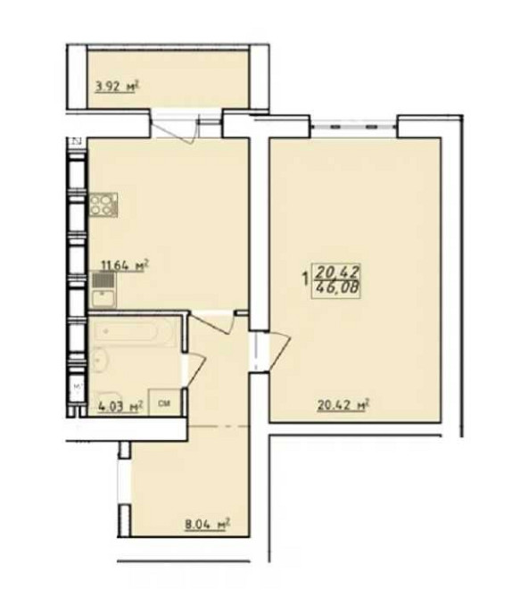 Документы Торг ЖК ЛЕВАДА-2 Дом с отоплением Продам 1К квартиру 46м GT Харків - зображення 2