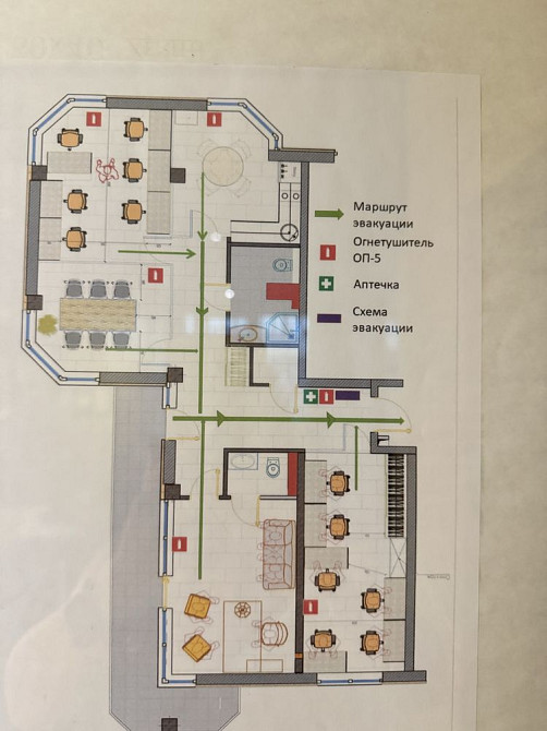 ‼️ЖК Монблан ‼️ ул. Каманина, 3 комн квартира меблирована под офис Одеса - зображення 6