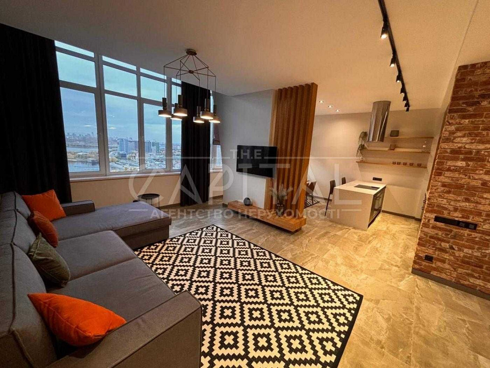 Вид на Дніпро! Вільна! RIVER STONE 2к 85 м Рівер Стоун ! Ривер Стоун Київ - зображення 1